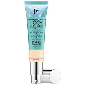 IT Cosmetics CC+ Cream Oil-Free Matte w/ SPF 40 Cream Foundation LIGHT NIB